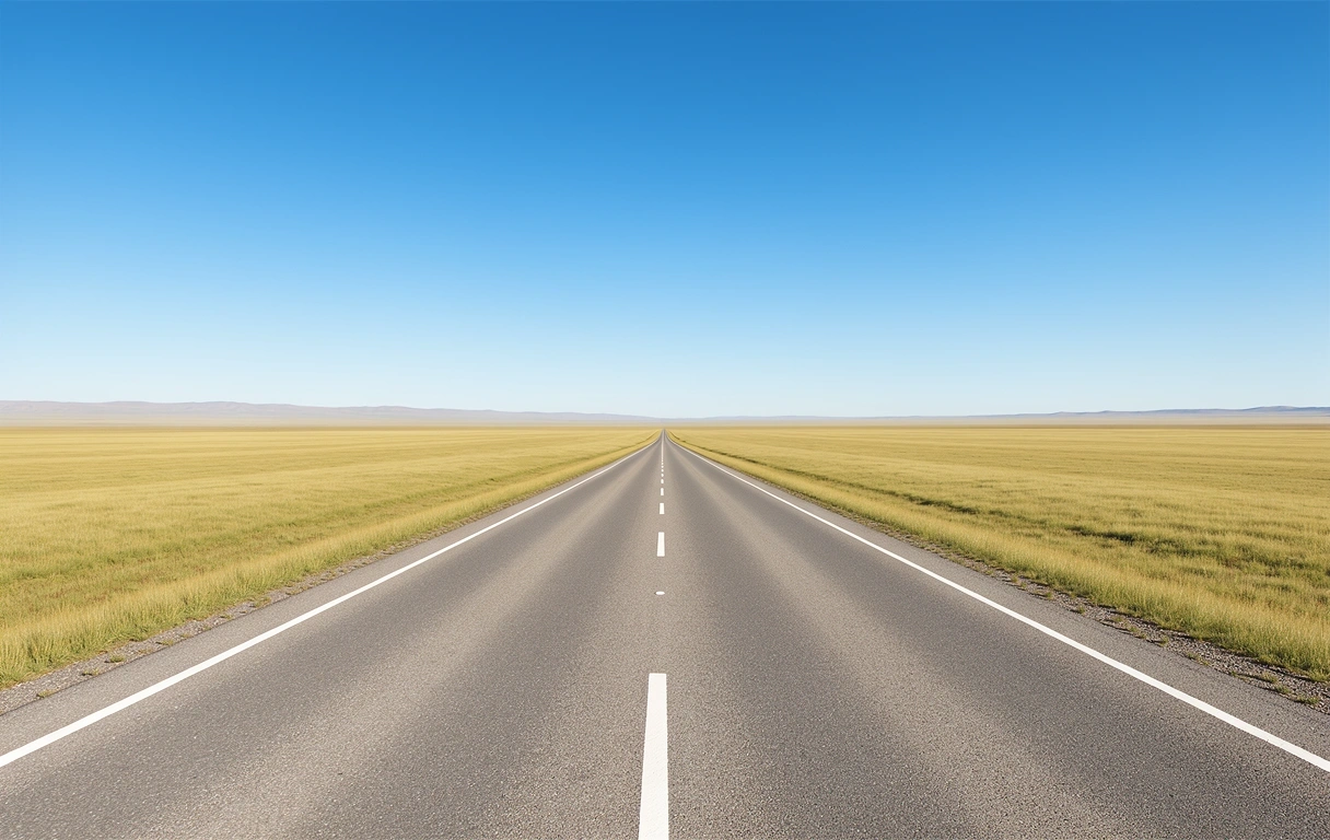 The vast Kazakhstan landscape representing market scale